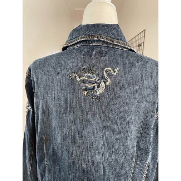 EUC Vintage Zena Jeans Jacket - Picture 4 of 4